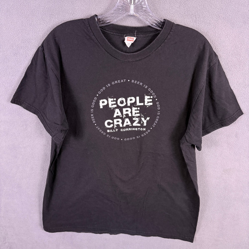 Billy Currington T Shirt Mens Large People Are Crazy 2010 Tour Graphic